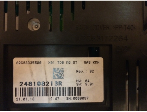 Quadro Strumenti Renault Laguna A2C53172264