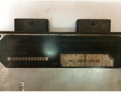 Calculateur moteur Citroen Berlingo PSA:9839587680
