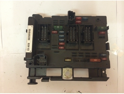 Centralita BSM Caja de fusibles Peugeot 206 9646405280