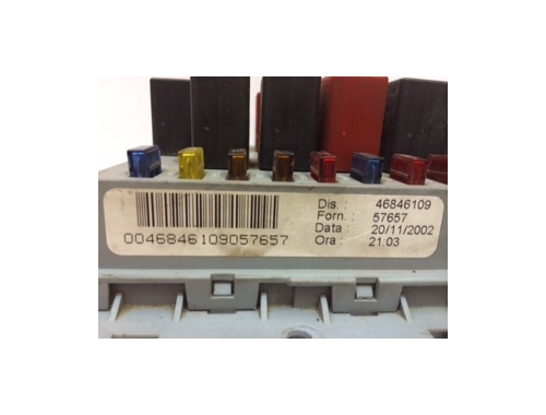 Centralina Scatola Porta Fusibili Fiat Stilo 46846109057657 0046846109057657