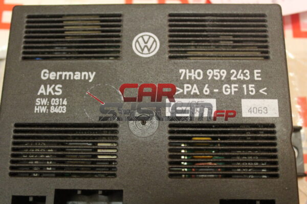 7H0959243H Steuergerät Controllo Portiera Volkswagen Transporter V