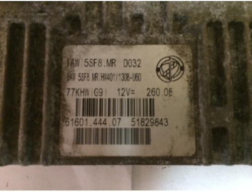 Calculateur moteur Fiat neuve 500 MAGNETI MARELLI IAW5SF8.MR 51819337 518298423