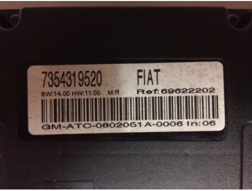 Comando Clima Fiat Croma 7354319520
