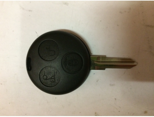 Llave con 3 Pulsanti Mando a distancia Smart Fortwo 450 sin Logo