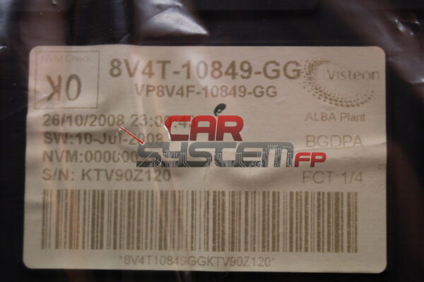 8V4T-10849-GG VISTEON Cuadro de instrumentos Ford Focus