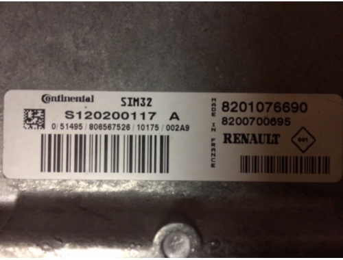 Calculateur moteur Renault Twingo S120200117
