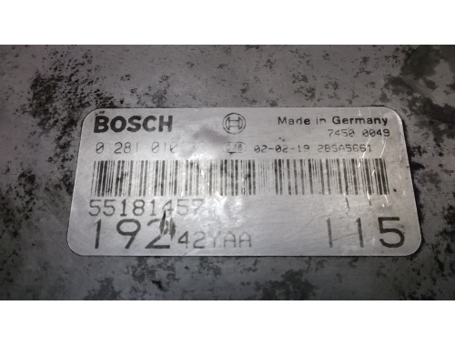 Centralina Motore Fiat Stilo BOSCH:0281010337
