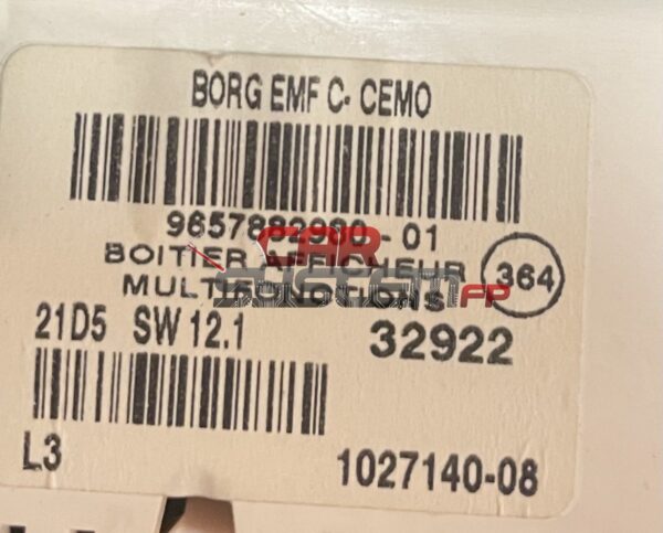9657882980 Reparatur Display Peugeot 307 2001 < 2008