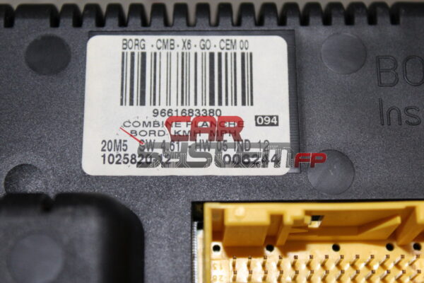 9661683380 Kombiinstrument Citroen C6 2.7 HDI
