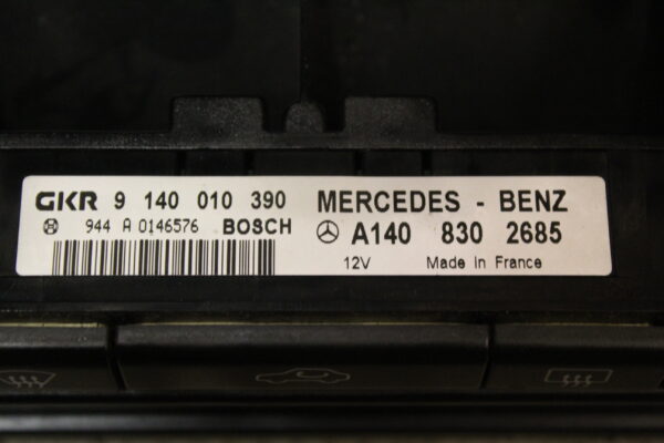 9140010390 A1408302685 GKR Mando de climatización MERCEDES BENZ Clase C / CLK