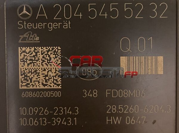 A2045455232 Reparación ABS Mercedes