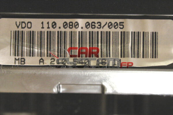 A2105401611 VDO Kombiinstrument MERCEDES Klasse und W210 Baujahr 1995 > 2002
