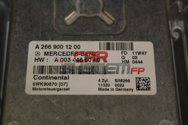 A2669001200 5WK90870 CONTINENTAL Calculateur moteur MERCEDES BENZ Classe A
