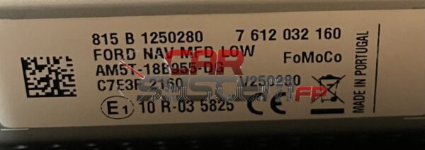 8M57-18B955-DG Réparation Display Système de navigation Ford FOMOCO AM57-18B955-DG 7612032160