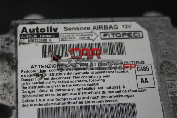 Centralita de airbag Citroen Nemo / Fiat Fiorino AUTOLIV 626233600C 1372894080