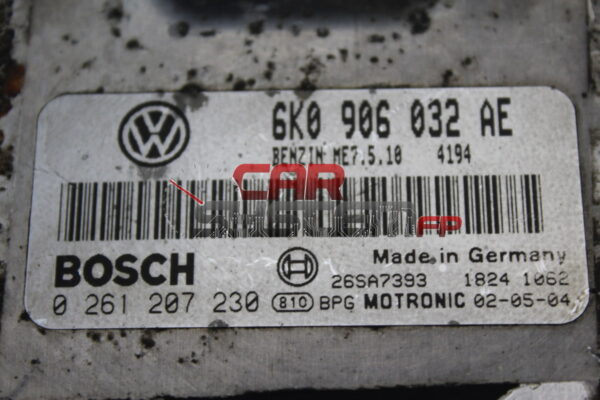 Centralita de motor Volkswagen Golf BOSCH 0261207230 6K0906032AE