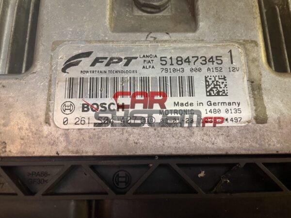 0261S04407 51847345 Centralita de motor Alfa Romeo Mito BOSCH
