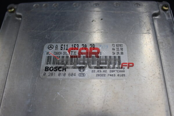 Motorsteuergerät Mercedes Viano 2.2 CDI BOSCH 0281010604 A6111537079