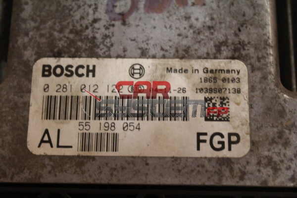 Motorsteuergerät Opel Astra 1.9 CDTI BOSCH 0281012122 55198054