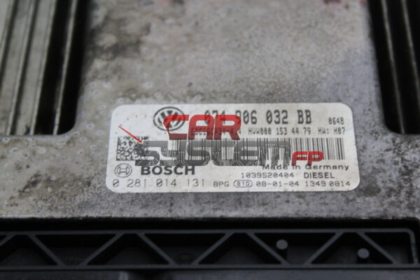 Motorsteuergerät Volkswagen Crafter 2.5 TDI BOSCH 0281014131 074906032BB