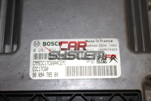 0281031043 BOSCH Centralita de motor CITROEN C4 CACTUS 1.6 HDI