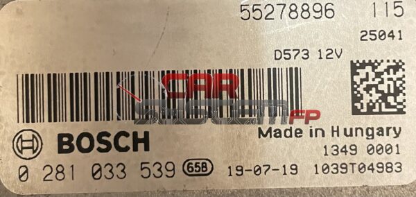EDC17C69 0281033539 Reparatur Motorsteuergerät Fiat Ducato