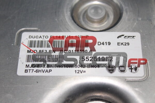Centralina Motore Fiat Ducato 2,3 JTD 55261982 MJD 8F3.BN