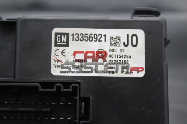 Body computer Opel Meriva B 13356921