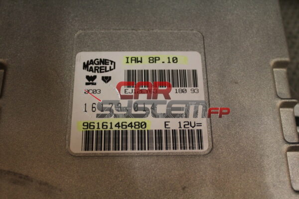 Centralina Motore Peugeot 306 / Citroen ZX MAGNETI MARELLI IAW8P.10 9616146480