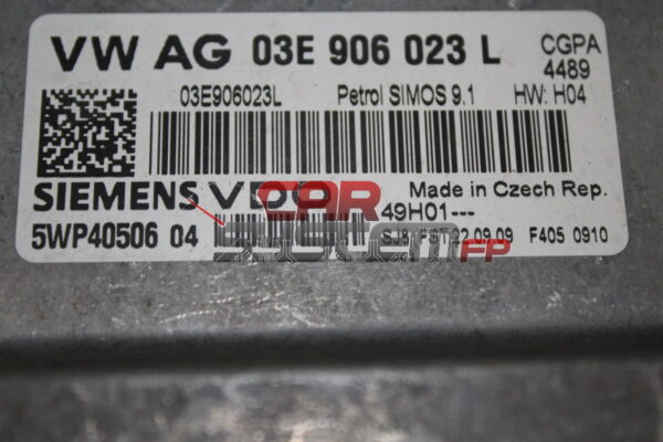 Centralina Motore Volkswagen Polo 1.2 SIEMENS VDO 5WP4050604 03E906023L