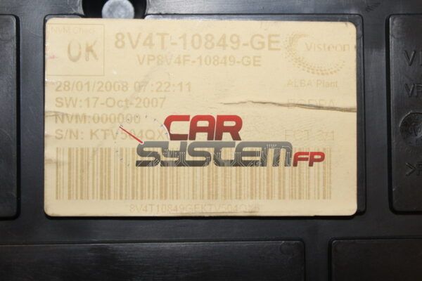 8V4T-10849-GE VISTEON Quadro Strumenti Ford Focus / C-Max