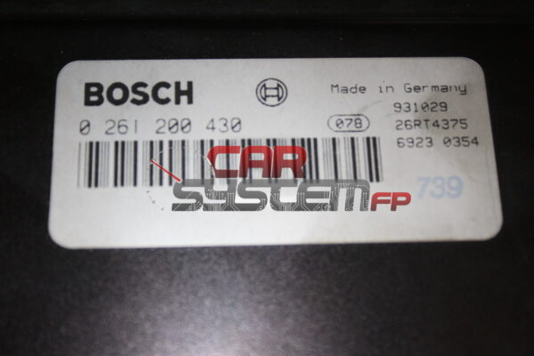 BOSCH 0261200430 0155454832 Centralita de motor Mercedes
