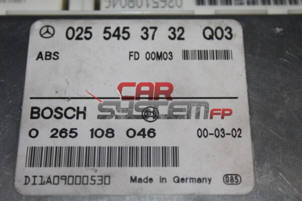Centralita ABS Mercedes Clase G (W463) BOSCH 0265108046