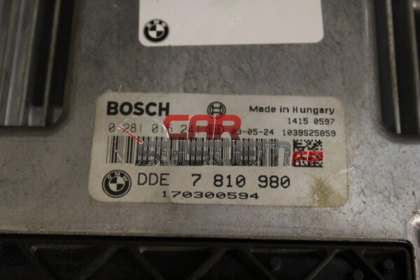 Calculateur moteur BMW Série 6 BOSCH 0281015241 7810980