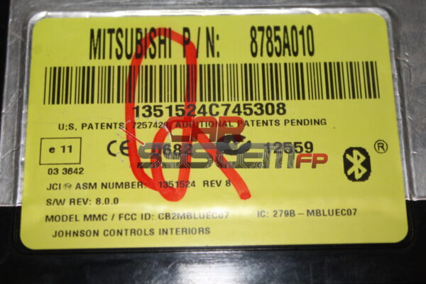 8785A010 Modulo Bluetooth MITSUBISHI OUTLANDER / LANCER EVO